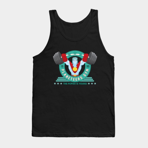 Planeteers Gym Tank Top by Woah_Jonny